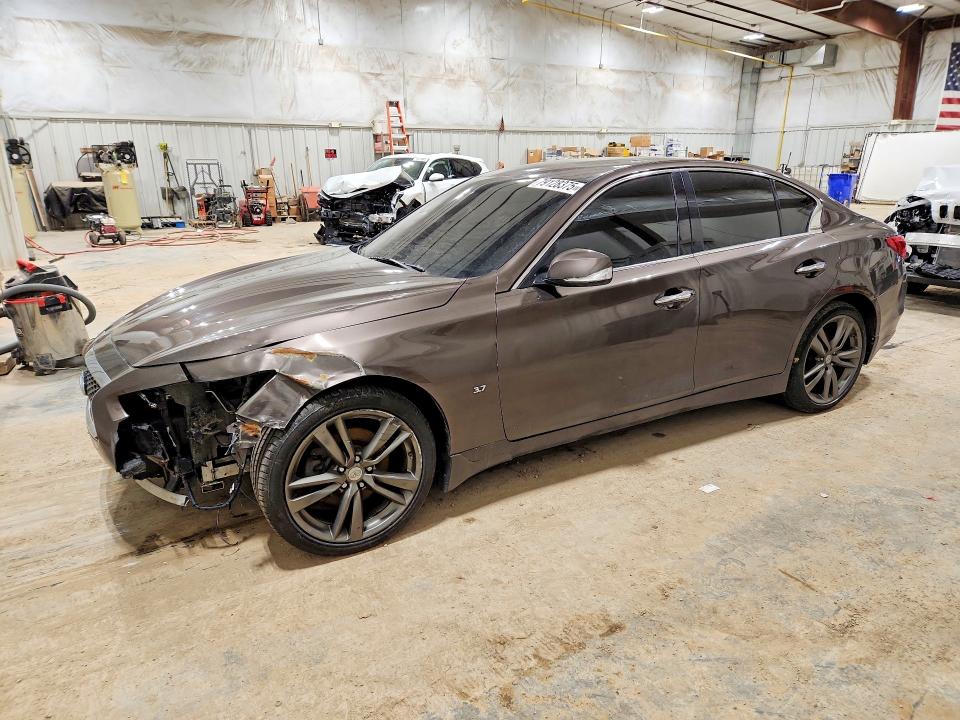 2015 Infiniti Q50 მანქანა იყიდება აუქციონზე, vin: JN1BV7AR5FM411382, აუქციონის ნომერი: 79128375