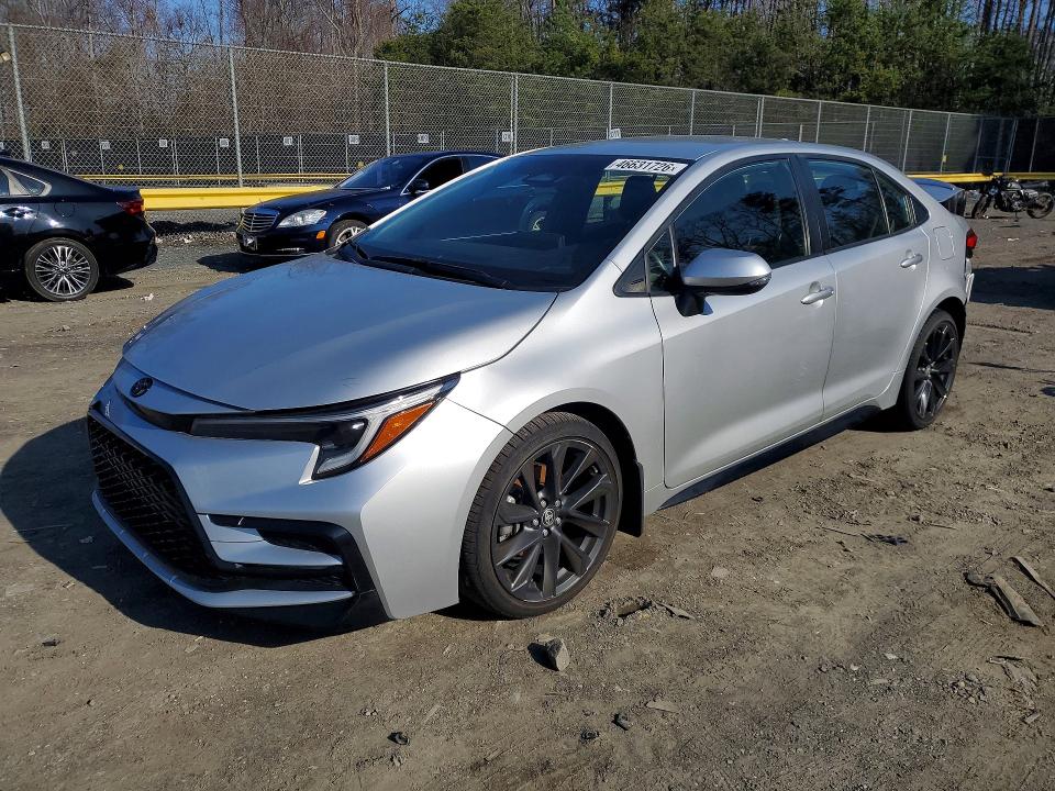 46631726 :رقم المزاد ، JTDS4MCE2P3516820 vin ، 2023 Toyota Corolla مزاد بيع