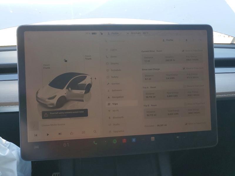 Продажа на аукционе авто 2023 Tesla Model Y, vin: 7SAYGDEE3PF748525, номер лота: 47372016