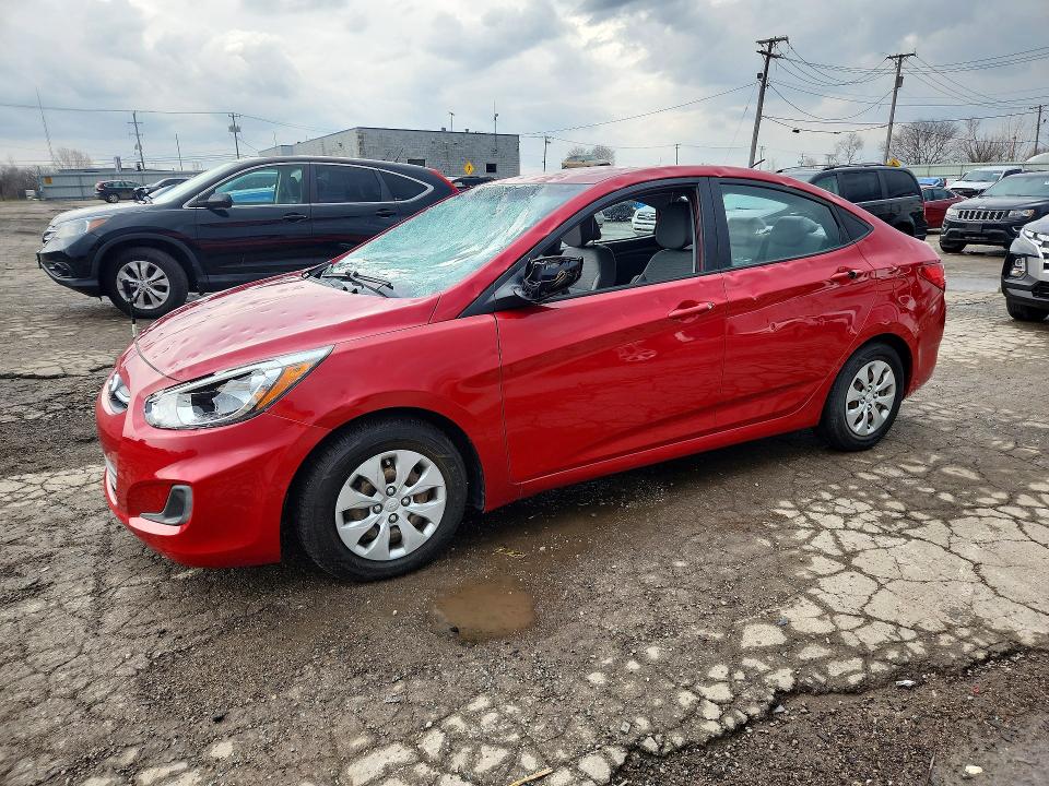2017 Hyundai Accent მანქანა იყიდება აუქციონზე, vin: KMHCT4AE0HU240994, აუქციონის ნომერი: 47989646