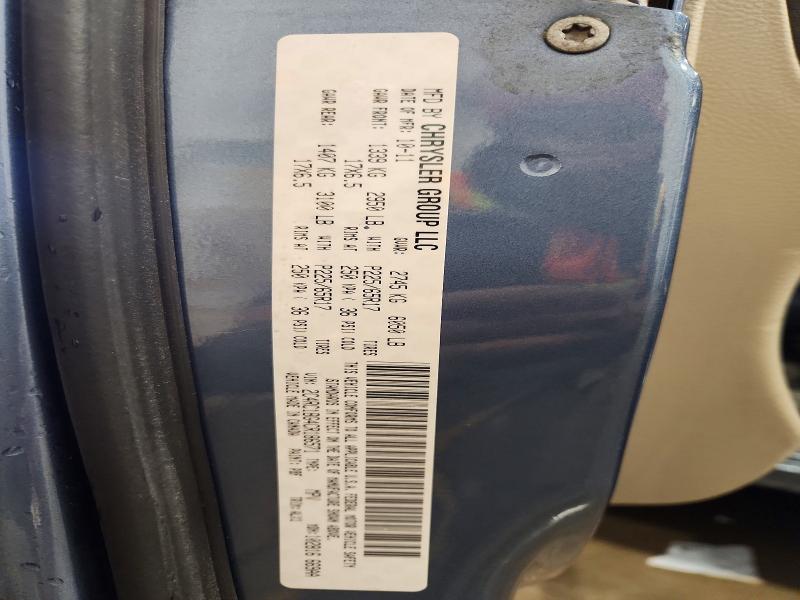 79476295 :رقم المزاد ، 2C4RC1BG4CR186571 vin ، 2012 Chrysler Town & Country مزاد بيع