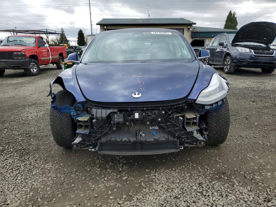 2019 Tesla Model 3 მანქანა იყიდება აუქციონზე, vin: 5YJ3E1EB1KF480472, აუქციონის ნომერი: 78735385