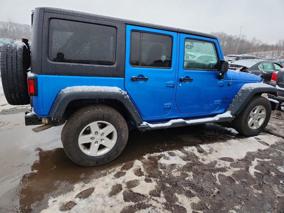 Продажа на аукционе авто 2016 Jeep Wrangler Unlimited, vin: 1C4BJWDG5GL151568, номер лота: 79528745