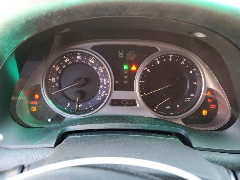 2009 Lexus Is 250 მანქანა იყიდება აუქციონზე, vin: JTHBK262792086026, აუქციონის ნომერი: 45804696