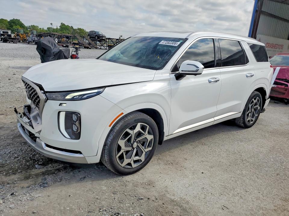 2022 Hyundai Palisade მანქანა იყიდება აუქციონზე, vin: KM8R74HE0NU347916, აუქციონის ნომერი: 47392306