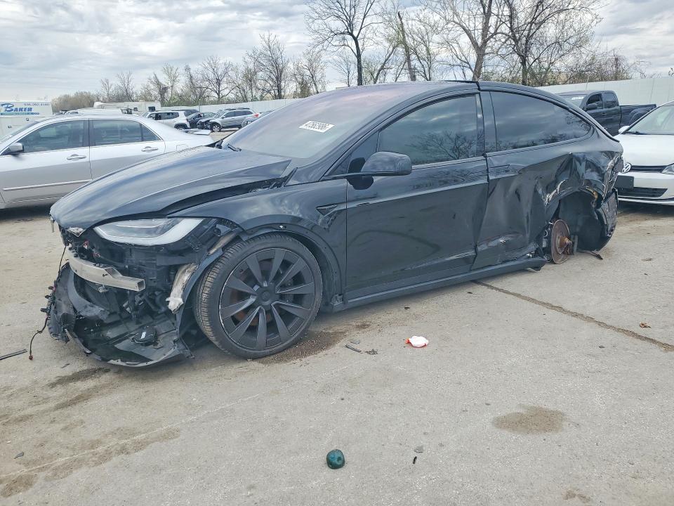 47562986 :رقم المزاد ، 7SAXCAE53NF350881 vin ، 2022 Tesla Model X مزاد بيع