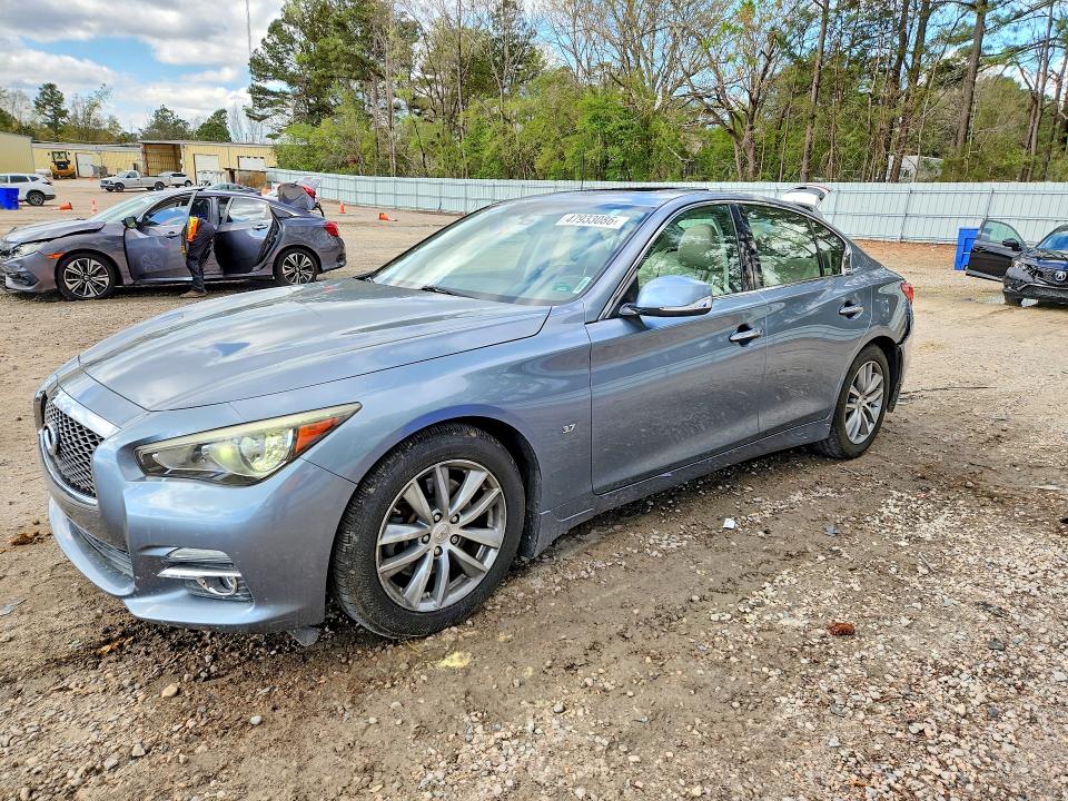 47933086 :رقم المزاد ، JN1BV7AP6FM354558 vin ، 2015 Infiniti Q50 مزاد بيع