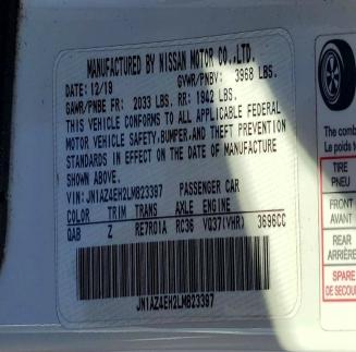 Продаж на аукціоні авто 2020 Nissan 370z, vin: JN1AZ4EH2LM823397, номер лоту: 77245835