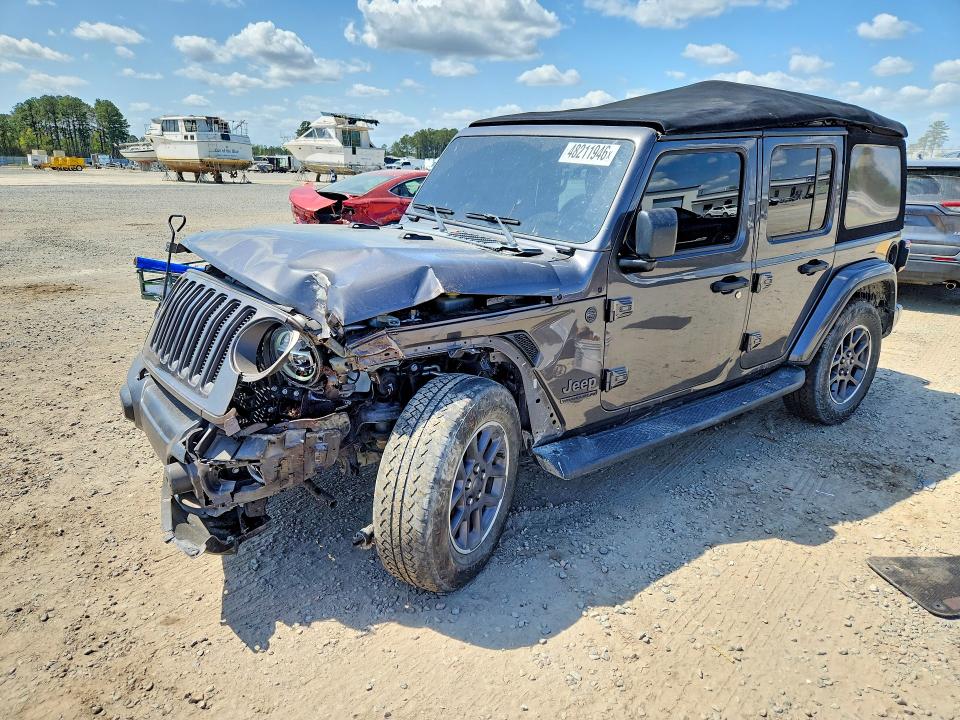 Aukcja sprzedaży 2021 Jeep Wrangler Unlimited, vin: 1C4HJXDG2MW692796, numer aukcji: 48211946