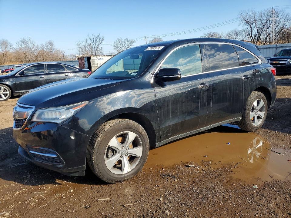 47802176 :رقم المزاد ، 5FRYD4H29GB036428 vin ، 2016 Acura Mdx مزاد بيع
