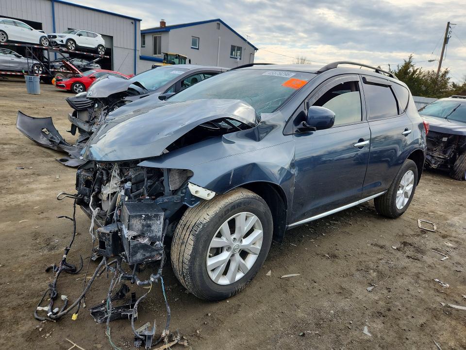Auction sale of the 2014 Nissan Murano, vin: JN8AZ1MW2EW519834, lot number: 45579296