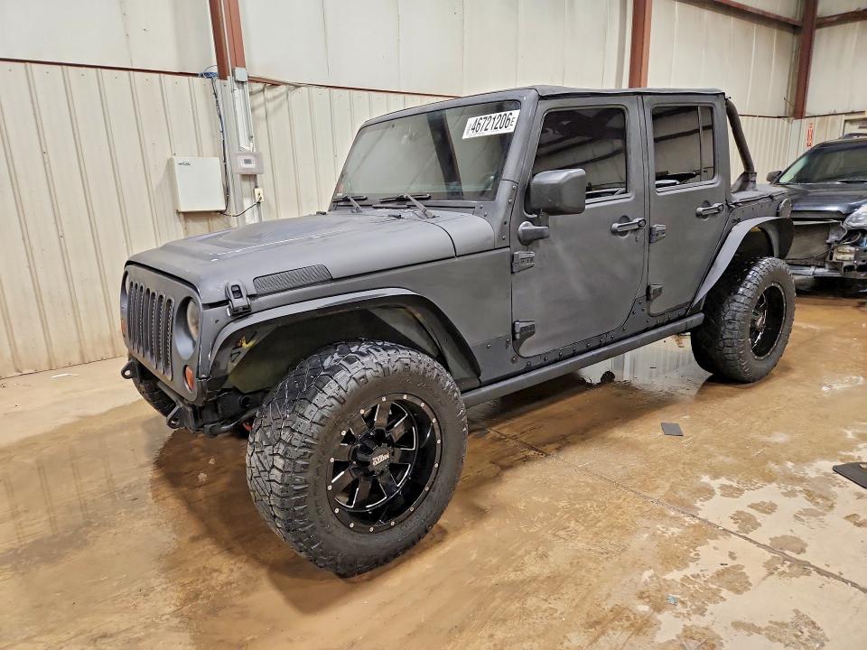 2011 Jeep Wrangler Unlimited მანქანა იყიდება აუქციონზე, vin: 1J4BA3H11BL570668, აუქციონის ნომერი: 46721206