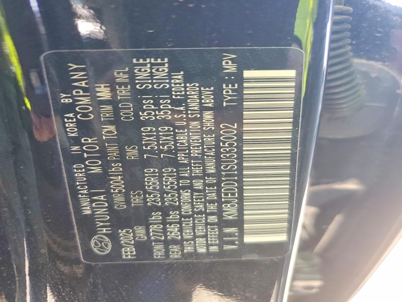 Продажа на аукционе авто 2025 Hyundai Tucson Hybrid, vin: KM8JEDD11SU335002, номер лота: 48289706
