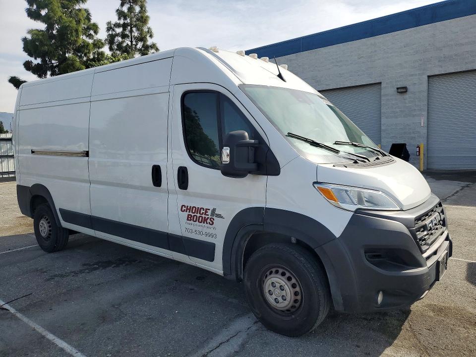 2024 Ram Promaster 2500 მანქანა იყიდება აუქციონზე, vin: 3C6LRVDG8RE155043, აუქციონის ნომერი: 45889586