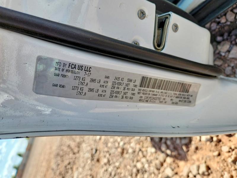 2017 Jeep Cherokee მანქანა იყიდება აუქციონზე, vin: 1C4PJMCS3HD227557, აუქციონის ნომერი: 45680426