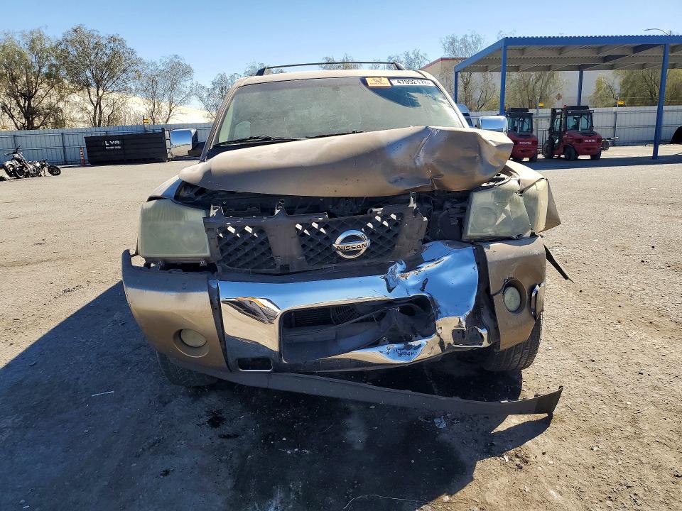 Auction sale of the 2005 Nissan Armada, vin: 5N1AA08A75N711330, lot number: 47092176