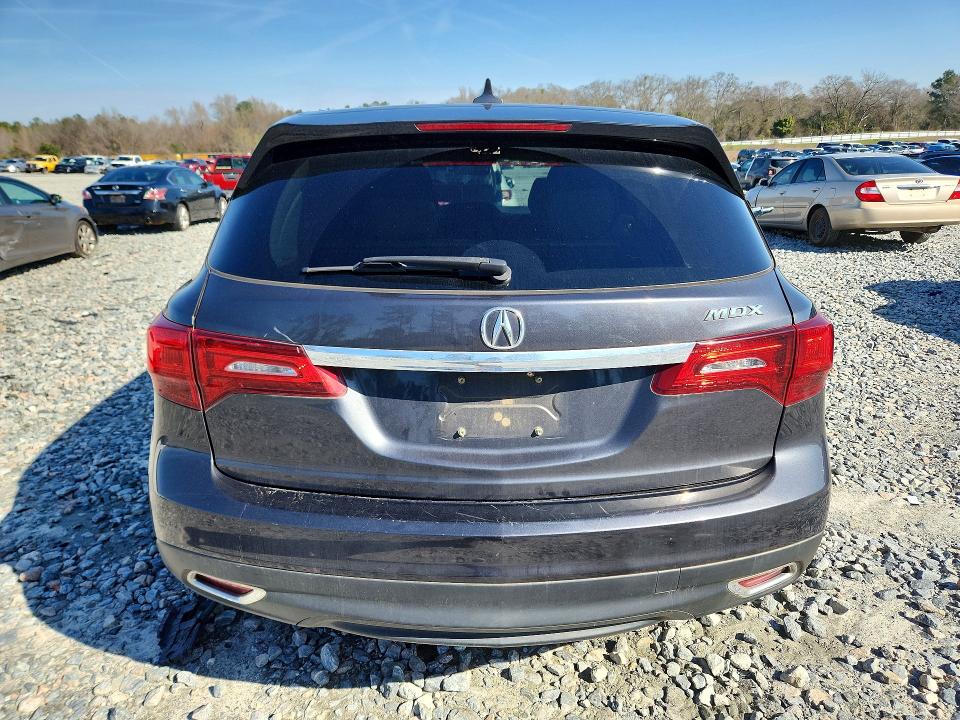 Продажа на аукционе авто 2016 Acura Mdx, vin: 5FRYD3H48GB006039, номер лота: 79076145