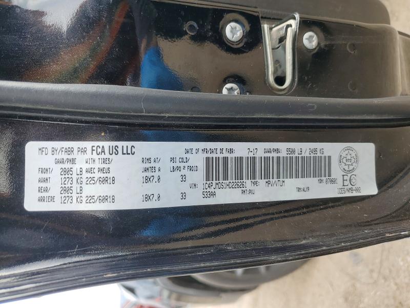 Продаж на аукціоні авто 2017 Jeep Cherokee, vin: 1C4PJMDS1HD226261, номер лоту: 47699016