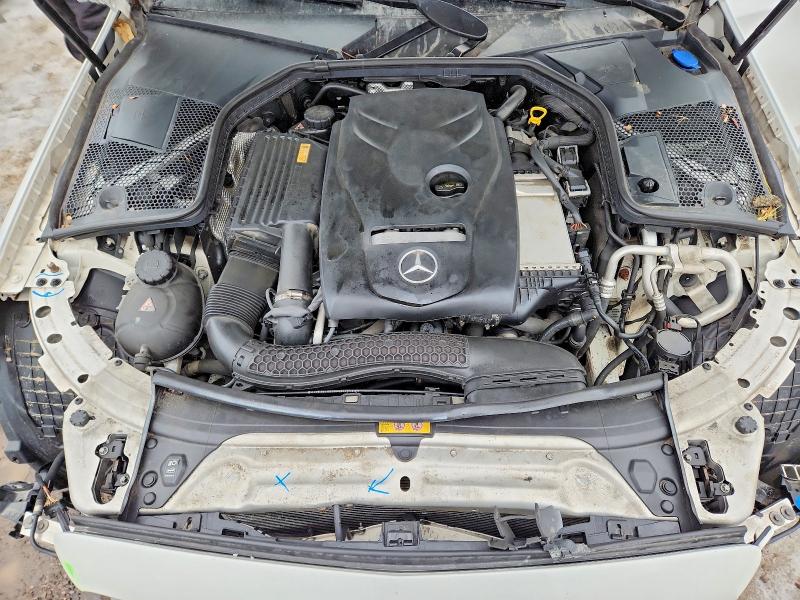 79891315 :رقم المزاد ، WDDWJ4KB7HF404120 vin ، 2017 Mercedes Benz C مزاد بيع