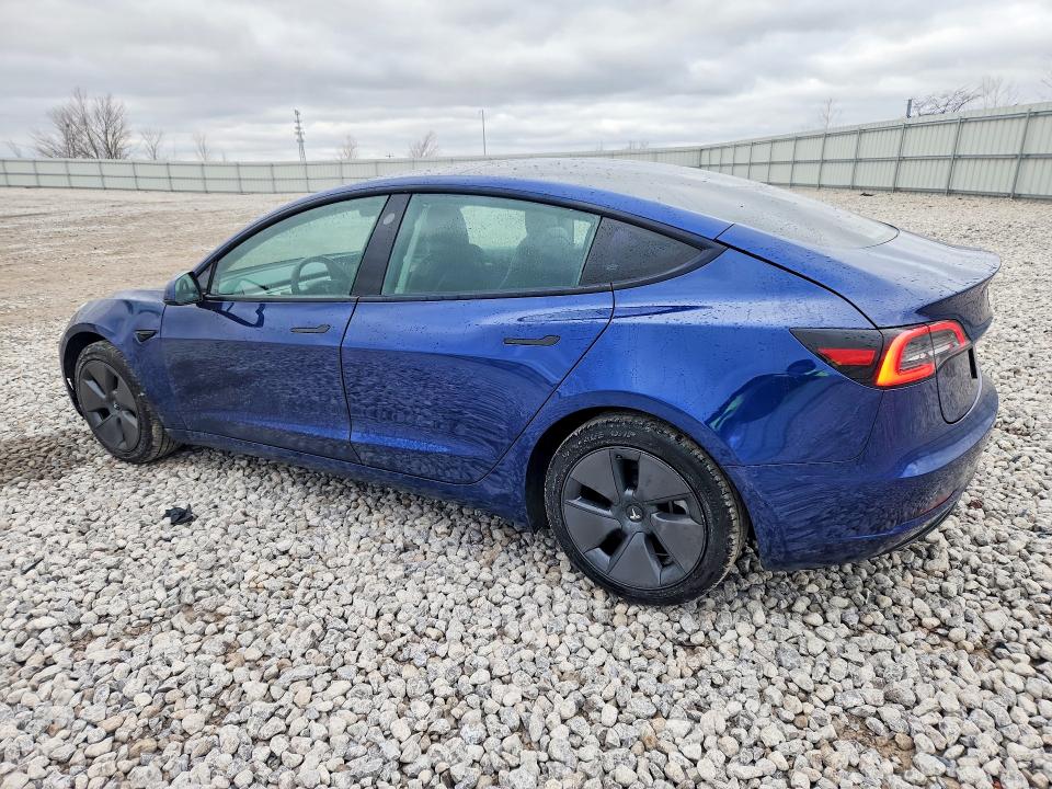 46902256 :رقم المزاد ، 5YJ3E1EA8NF287103 vin ، 2022 Tesla Model 3 مزاد بيع
