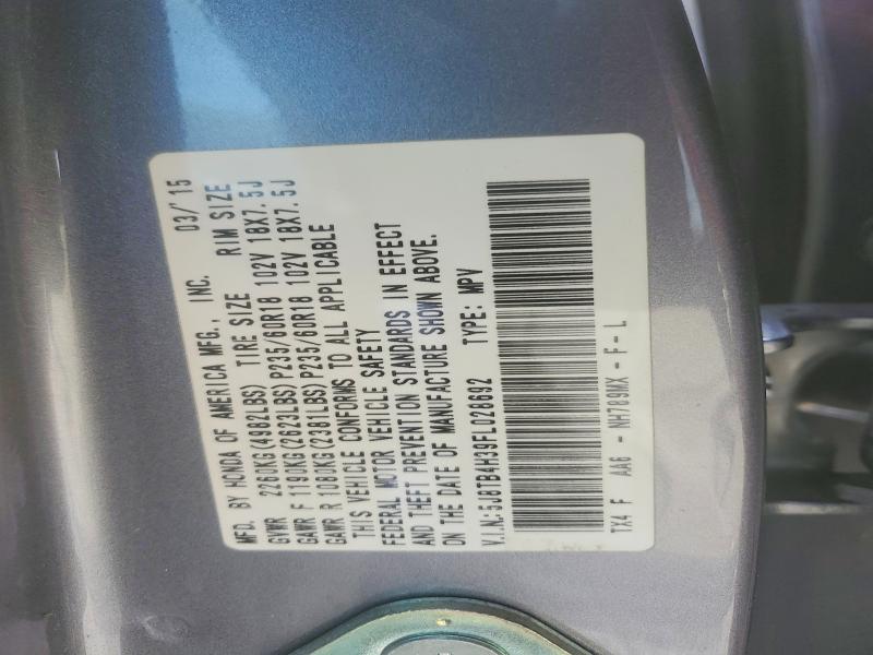 Aukcja sprzedaży 2015 Acura Rdx, vin: 5J8TB4H39FL028692, numer aukcji: 47074936