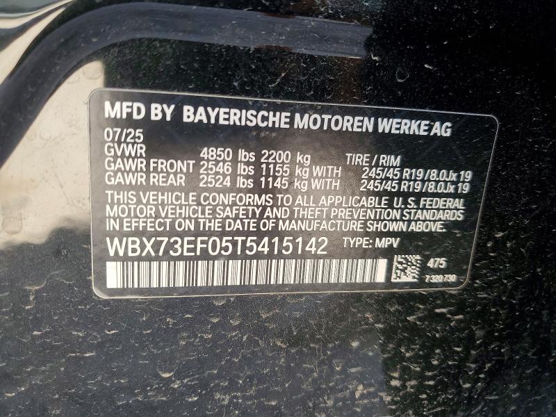 Продаж на аукціоні авто 2026 Bmw X1, vin: WBX73EF05T5415142, номер лоту: 79088035