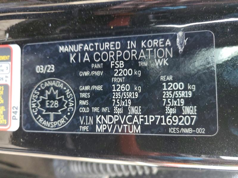 Продажа на аукционе авто 2023 Kia Sportage, vin: KNDPVCAF1P7169207, номер лота: 46535666