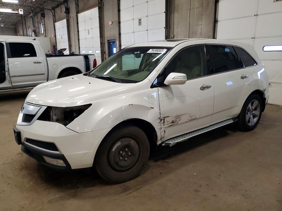 79496865 :رقم المزاد ، 2HNYD2H32CH504481 vin ، 2012 Acura Mdx مزاد بيع