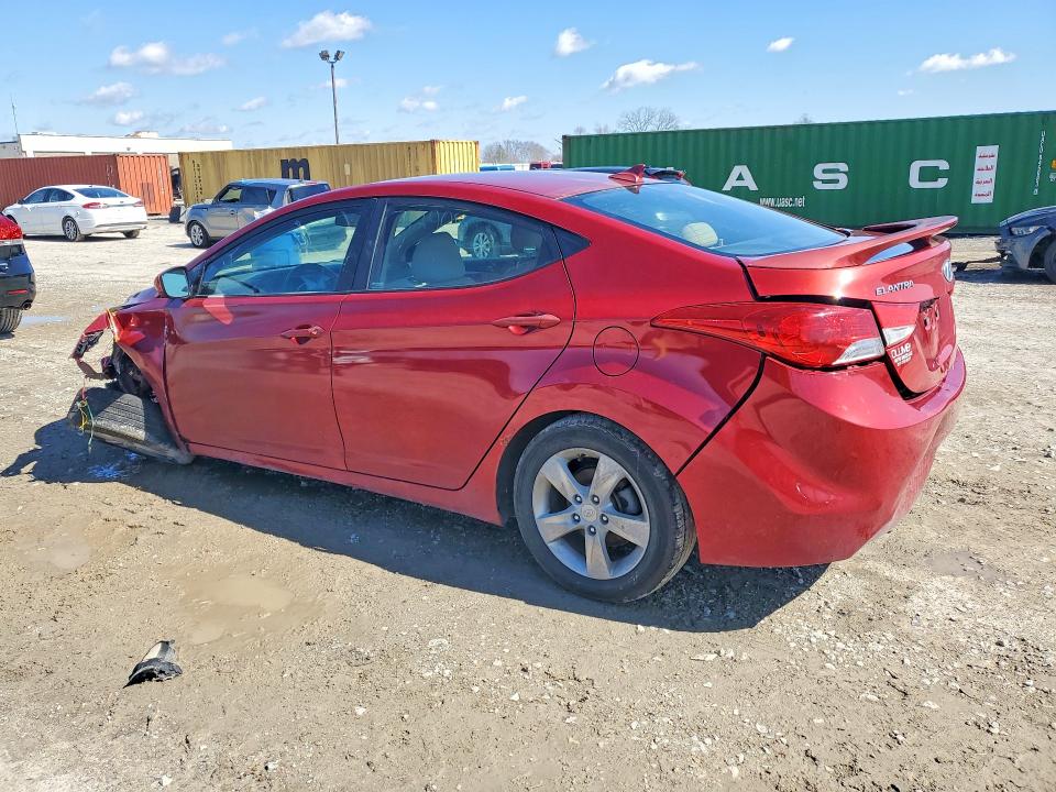 45463826 :رقم المزاد ، KMHDH4AE2DU712905 vin ، 2013 Hyundai Elantra مزاد بيع