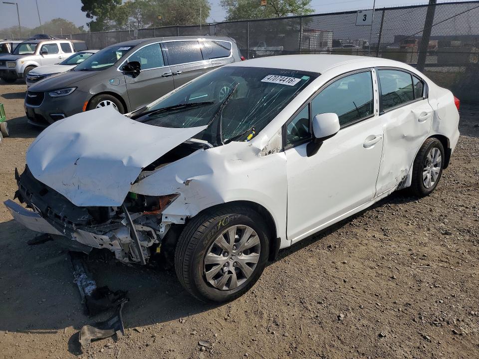 Aukcja sprzedaży 2012 Honda Civic, vin: 19XFB2F54CE304561, numer aukcji: 47074416
