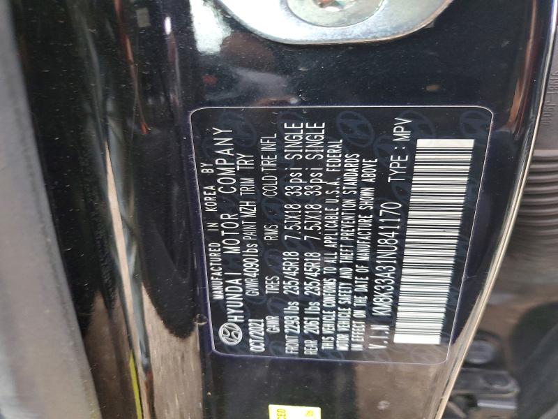 Aukcja sprzedaży 2022 Hyundai Kona, vin: KM8K33A31NU841170, numer aukcji: 45789696