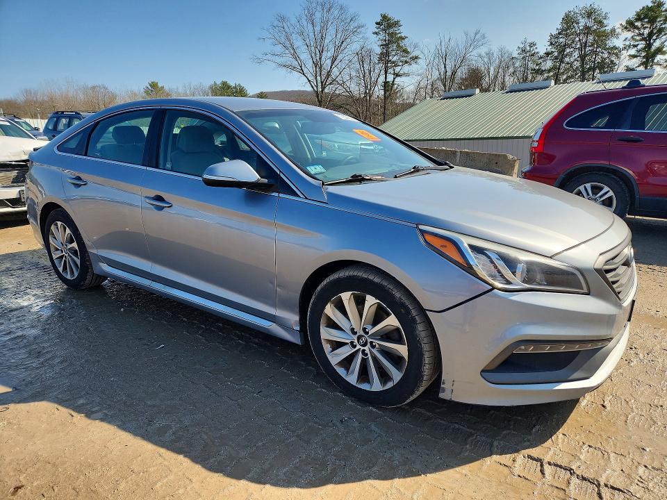 79586435 :رقم المزاد ، 5NPE34AF7FH087608 vin ، 2015 Hyundai Sonata مزاد بيع