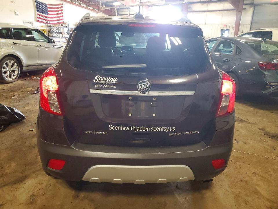 2016 Buick Encore მანქანა იყიდება აუქციონზე, vin: KL4CJASBXGB548563, აუქციონის ნომერი: 46862556
