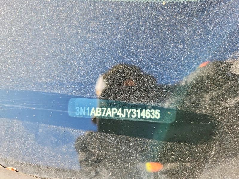 Aukcja sprzedaży 2018 Nissan Sentra, vin: 3N1AB7AP4JY314635, numer aukcji: 41800096