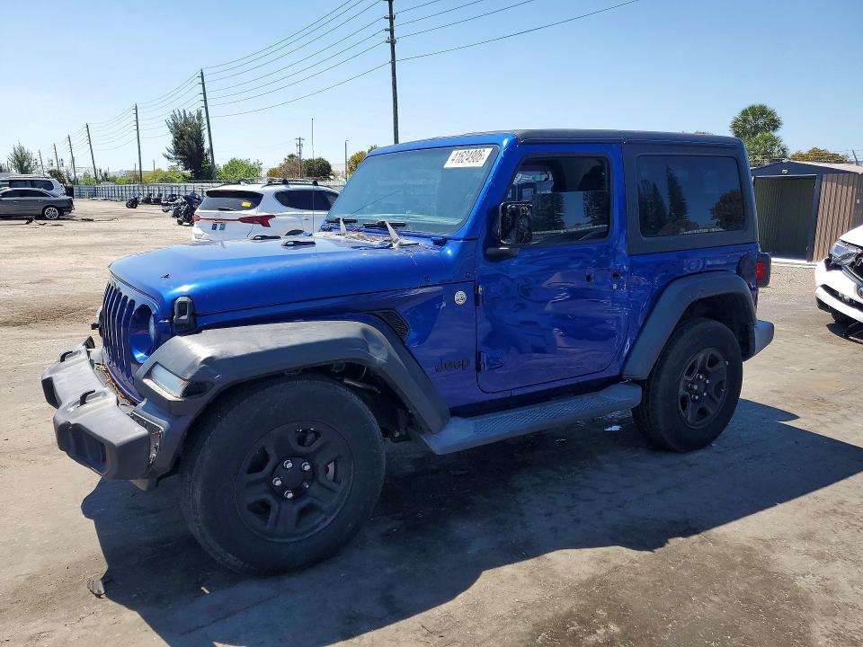 Продажа на аукционе авто 2018 Jeep Wrangler, vin: 1C4GJXAG2JW280163, номер лота: 41624906