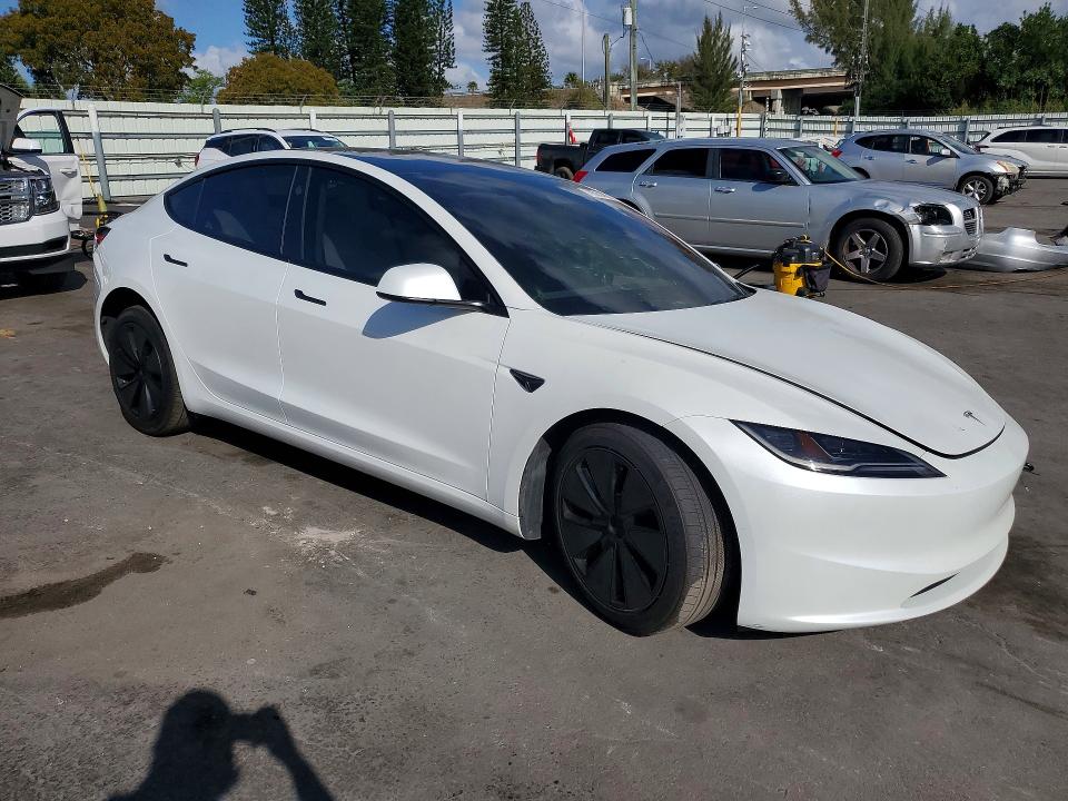 2025 Tesla Model 3 მანქანა იყიდება აუქციონზე, vin: 5YJ3E1EBXSF900309, აუქციონის ნომერი: 79523495