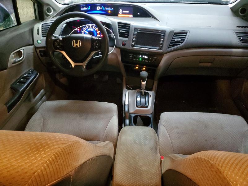 78270065 :رقم المزاد ، JHMFB4F29CS800291 vin ، 2012 Honda Civic مزاد بيع