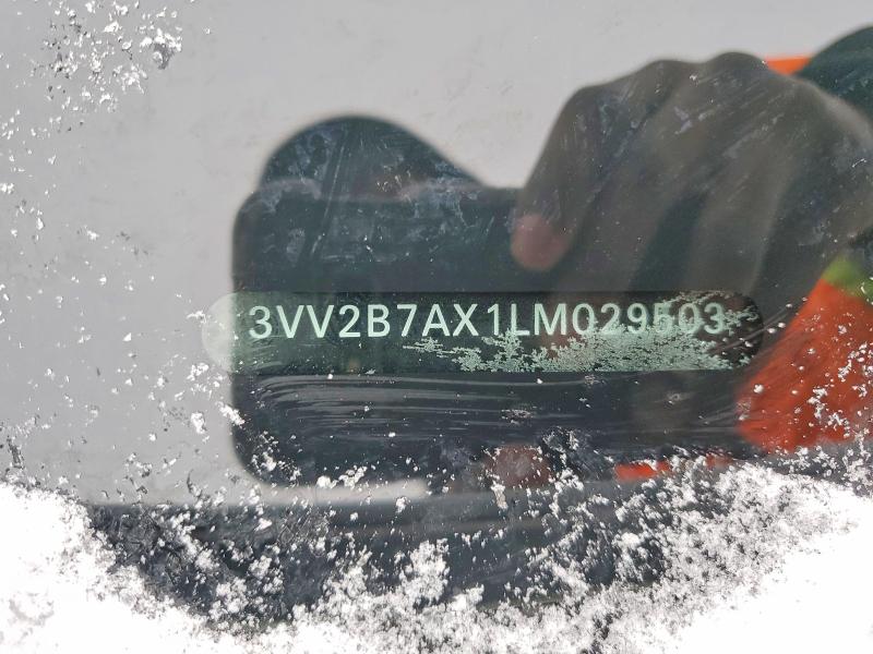 2020 Volkswagen Tiguan მანქანა იყიდება აუქციონზე, vin: 3VV2B7AX1LM029503, აუქციონის ნომერი: 46109326