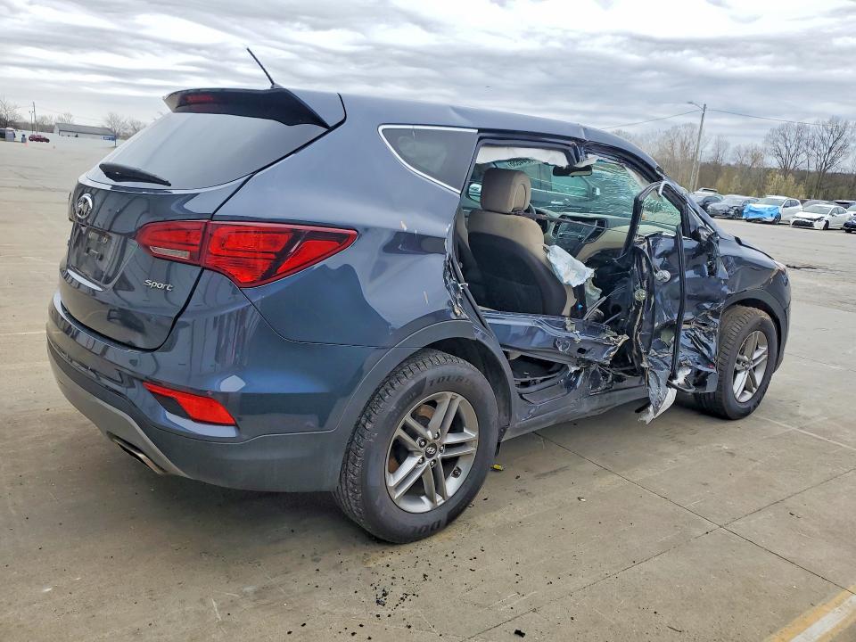 46244656 :رقم المزاد ، 5NMZT3LB7JH070562 vin ، 2018 Hyundai Santa Fe Sport مزاد بيع