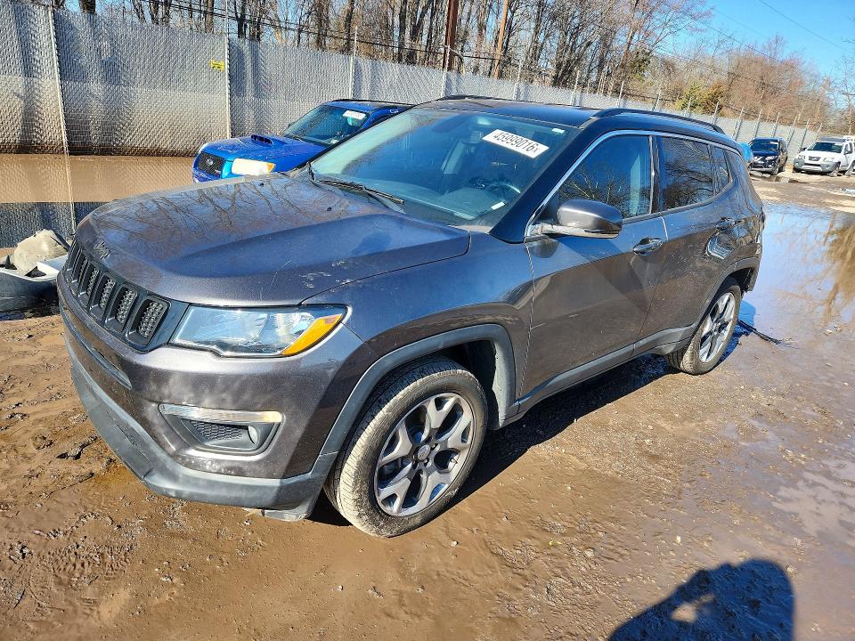 Auction sale of the 2019 Jeep Compass, vin: 3C4NJCCB6KT727294, lot number: 45999016