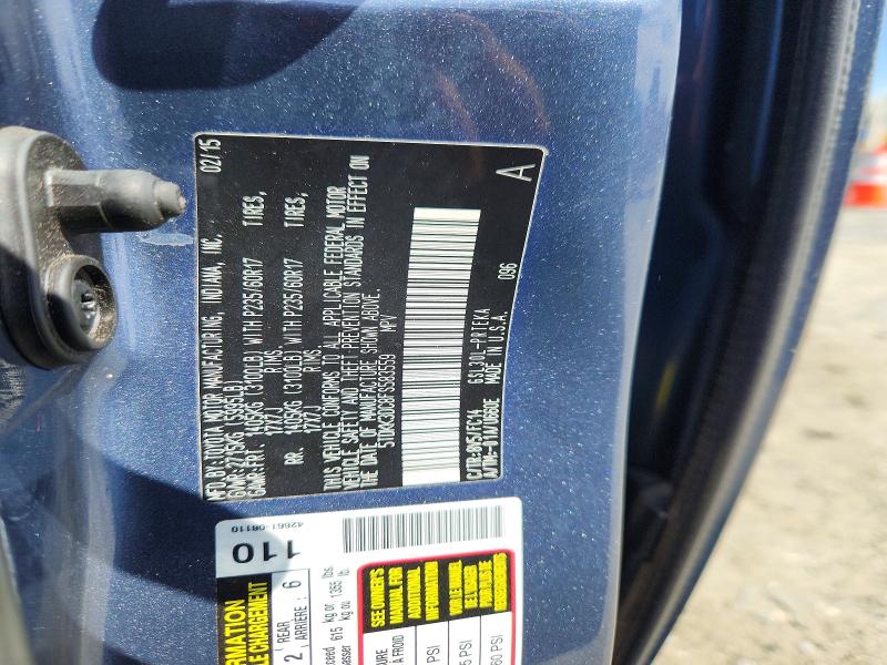 2015 Toyota Sienna მანქანა იყიდება აუქციონზე, vin: 5TDKK3DC8FS583559, აუქციონის ნომერი: 47018106