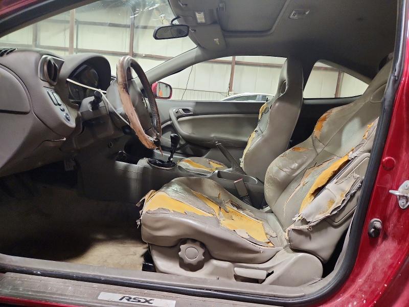 47220166 :رقم المزاد ، JH4DC53812C004842 vin ، 2002 Acura Rsx مزاد بيع