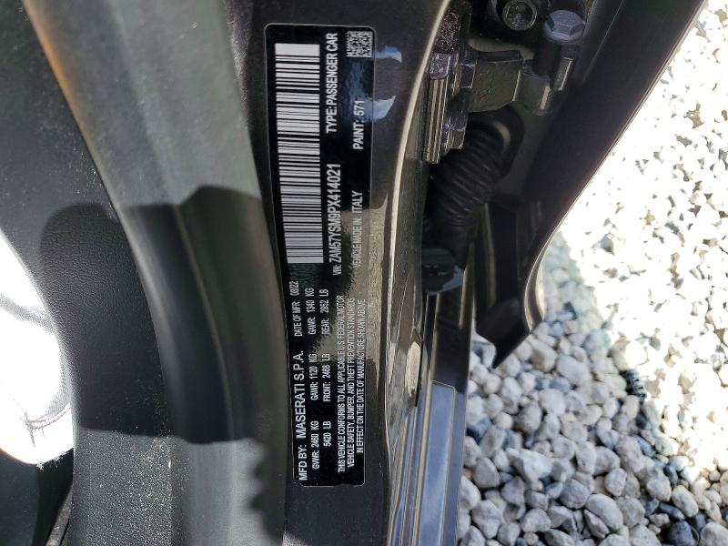 Aukcja sprzedaży 2023 Maserati Ghibli, vin: ZAM57YSM9PX414021, numer aukcji: 46907616