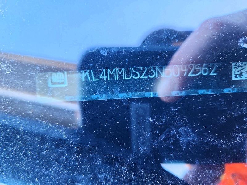 46183346 :رقم المزاد ، KL4MMDS23NB092562 vin ، 2022 Buick Encore Gx مزاد بيع