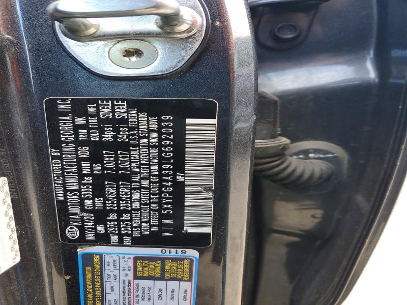 Продажа на аукционе авто 2020 Kia Sorento, vin: 5XYPG4A39LG692039, номер лота: 46520576