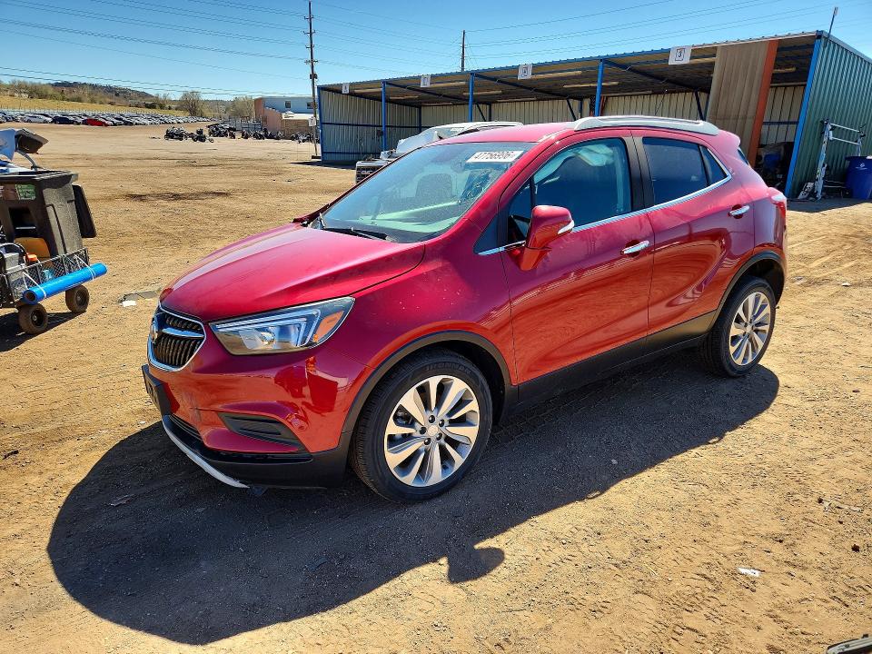 2019 Buick Encore მანქანა იყიდება აუქციონზე, vin: KL4CJESB5KB788457, აუქციონის ნომერი: 47756996
