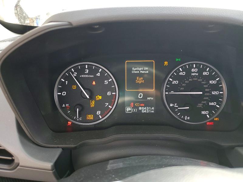 2025 Subaru Crosstrek მანქანა იყიდება აუქციონზე, vin: JF2GUHDC4SH280730, აუქციონის ნომერი: 45614686