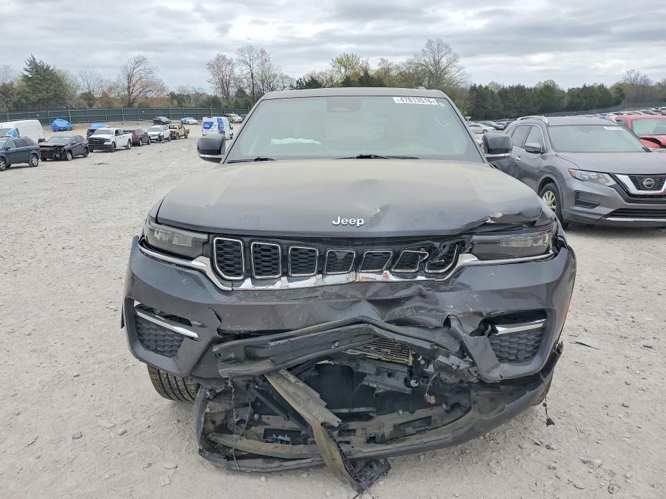 2022 Jeep Grand Cherokee მანქანა იყიდება აუქციონზე, vin: 1C4RJYB63N8758220, აუქციონის ნომერი: 47813516