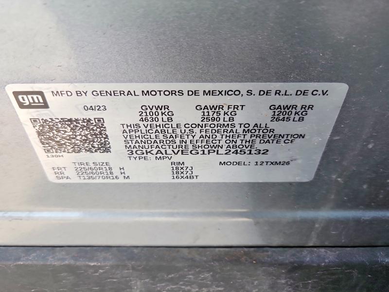 Продаж на аукціоні авто 2023 Gmc Terrain, vin: 3GKALVEG1PL245132, номер лоту: 47512176