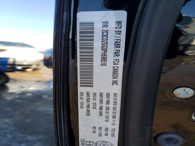2023 Dodge Challenger მანქანა იყიდება აუქციონზე, vin: 2C3CDZGG0PH696510, აუქციონის ნომერი: 78480335